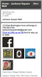 Mobile Screenshot of jacksonsquaremall.com
